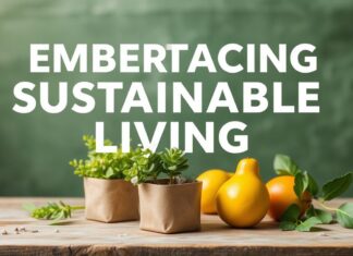 Embracing Sustainable Living: Tips for a Greener and Healthier Lifestyle Embracing Sustainable Living: Tips for a Greener and Healthier Lifestyle