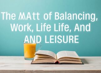 The Art of Balancing Work, Life, and Leisure: A Modern Lifestyle Guide The Art of Balancing Work, Life, and Leisure: A Contemporary Lifestyle Handbook
