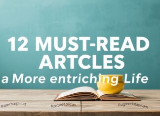 12 Must-Read Articles for a More Enriching Life 12 Must-Read Articles for a More Enriching Life