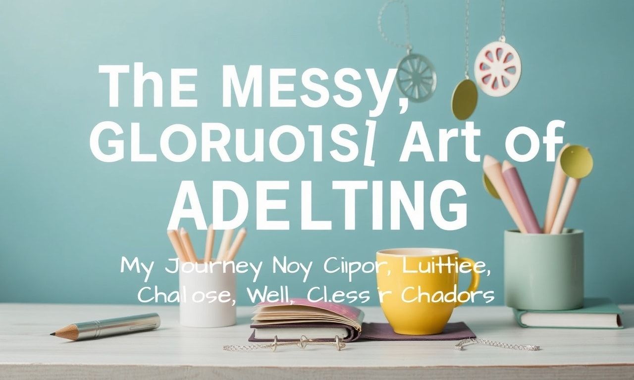 The Messy, Glorious Art of Adulting: My Journey from Chaos to... Well, Less Chaos